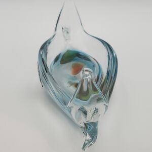 Trinket Dish Maltese Mtarfa Art Glass Gondola / Boat Rings Holder